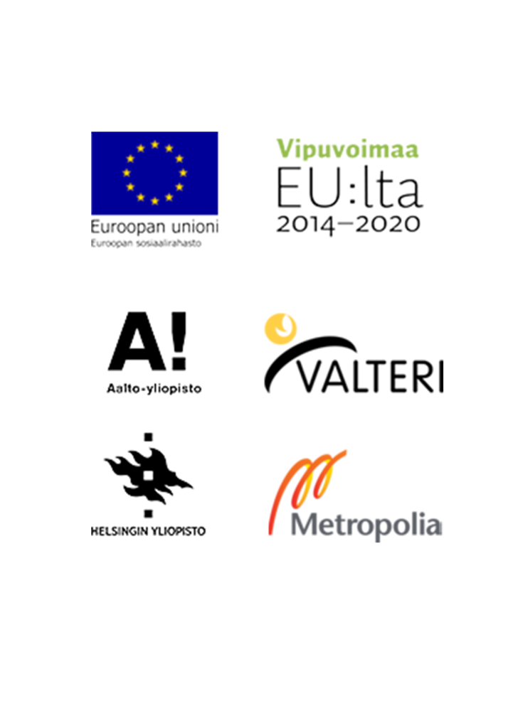 logot_aalto_helsinginyliopisto_metropolia_valteri_vipuvoimaa_EU